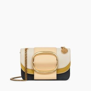 CHLOE see by Chloe leather SMALL HOPPER CROSS-BODY BAG